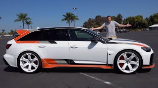 The 2025 Audi RS6 Avant GT Is an UltraLimited Super Wagon [upl. by Kurth]