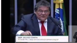 Silvio Costas a golpistas quotcanalhas ladrõesquot [upl. by Fidelis]