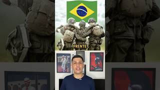 Os TRÊS HERÓIS BRASILEIROS que enfrentaram uma TROPA de alemães na guerra Felipe Dideus shorts [upl. by Seto]