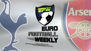 Tottenham vs Arsenal  Euro Football Weekly 2013 [upl. by Airetak]