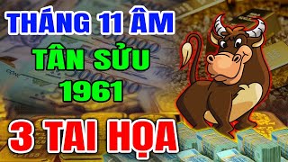 Tử Vi Tháng 11 Âm Lịch Tuổi Tân Sửu 1961 Lén Làm Điều Này Tránh Được Hoạ Trời Đổi Vận Giàu Sang [upl. by Nnyltiac]