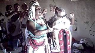 Sangoma singing and dancing [upl. by Nerrual]