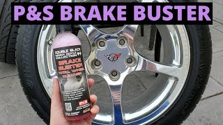 PampS Brake Buster Wheel Cleaning Review on C5 Corvette [upl. by Ynehpets25]