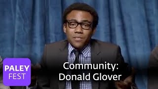 Community  Real moments with Chevy Chase Donald Glover and cast [upl. by Delle]