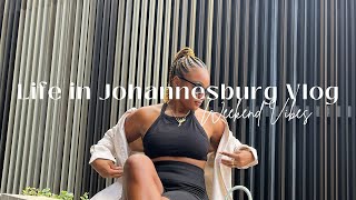 WEEKEND VLOG  Black American living in South Africa  Johannesburg Nightlife  Travel Africa [upl. by Ylagam]