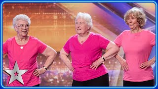 Midlife Movers STORM stage with SENSATIONAL performance  Auditions  BGT 2024 [upl. by Redlac]