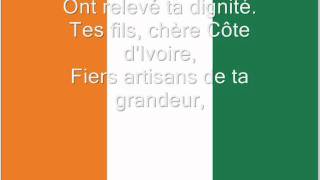 Hymne national de la Côte dIvoire [upl. by Yrreg]