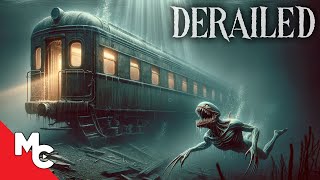 Trapped Inside A Sinking Train  Derailed  Full Movie  Action Survival Horror [upl. by Adlig637]