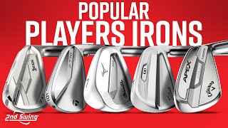 Golf Irons Comparison  Most Popular Players Irons of 2022 [upl. by Noeled]