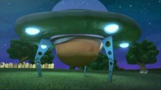 GLUMPERS 104x2  The UFO  Cartoon comedy [upl. by Viens]