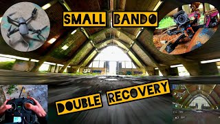 DOUBLE RECOVERY SMALL BANDO DJI MAVIC TAKES A 5 INCH FPV FREESTYLE [upl. by Philippine]