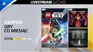 STREAM  PS PLUS Essential  Gry Sierpniowe [upl. by Juanita]