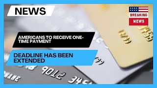 Americans to receive onetime payment from 56 billion Visa Mastercard [upl. by Goldman]