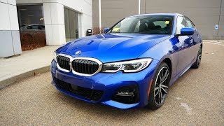 2019 BMW 330i M Sport Review  Start Up Revs Walk Around and Test Drive [upl. by Lyrak]