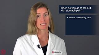 When to go to the ER for stomach pain [upl. by Aidam]