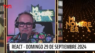 React “Mi nombre es” en TVN 👀 Con Víctor “Pelo Verde” Aranda Carla Jara y Roon Antonio  MNE [upl. by Akel810]