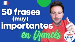 50 frases muy importantes en francés para principiantes [upl. by Melany]