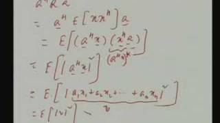 Lecture  24 Correlation Matrices and their Properties [upl. by Tedmann]