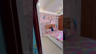 How to do 2 bhk interior work with century plywood wardrobe work modular kitchen wallpaper  pop [upl. by Rebmyt]