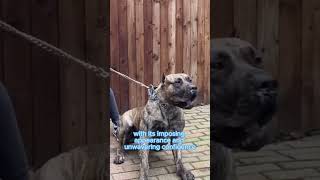 Presa Canario Dog Breed Will Protect [upl. by Hunley]