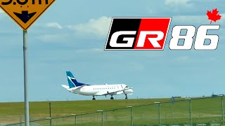 GR86 Canada No150 Calgary International Airport [upl. by Htebzil925]