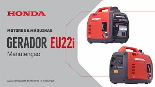 Gerador Honda EU22i  Manutenção preventiva [upl. by Freda]