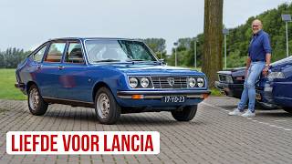 René en zijn Lancia Beta Berlina Plastic zit nog op de deuren  Uw Garage [upl. by Annoval533]