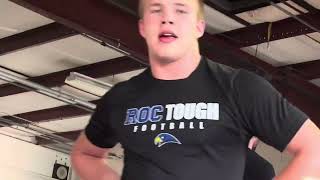 5124 Olympian Jake Herbert runs freestyle training [upl. by Circosta157]