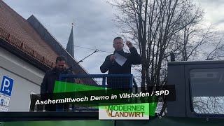 Aschermittwoch Demo in Vilshofen bei der SPD [upl. by Hplodur473]