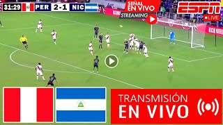 En Vivo Perú vs Nicaragua Ver Partido Perú vs Nicaragua EN VIVO Amistoso FIFA 2024 hoy [upl. by Fields]