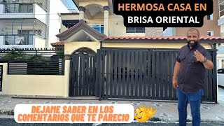 UFF HERMOSA CASA DE 3 NIVELES EN BRISA ORIENTAL  SANTO DOMINGO ESTE [upl. by Rillis838]