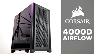 Clean and Collected  Corsair 4000D Airflow Review [upl. by Sollows867]