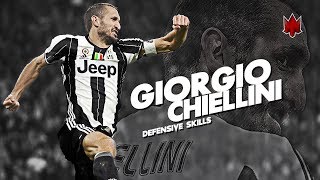 Giorgio Chiellini  Defensive Skills  2017 HD [upl. by Earvin]