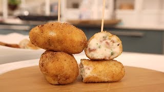 Receta de Croquetas de jamón [upl. by Neomah845]