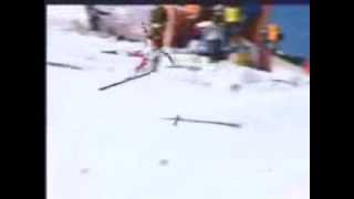 Hermann Maier  Falling Nagano [upl. by Pacorro]