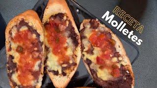 MOLLETES CRUJIENTES Y DELICIOSOS EN FREIDORA DE AIRE  RECETA RÁPIDA Y SABROSA  Menú del día [upl. by Sehcaep]