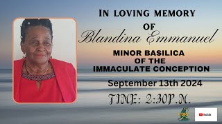 In loving memory of Blandina Emmanuel [upl. by Cirek]