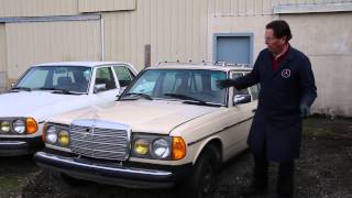 Mercedes W123 300TD Turbo Diesel Wagon Restoration Part 1 Visual Inspection [upl. by Jessamyn]