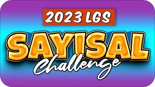 LGSde SORULUR❗ SAYISAL CHALLENGE 💥Sınavdan Önce Bu Soruları Gör✍🏻 [upl. by Enitsirc]