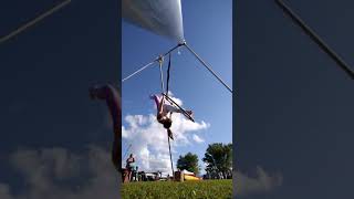 Tōpie Kazoo performing Aerial Hoop at Hippie Fest 2018 [upl. by Libenson]