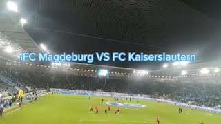 WAS FÜR EIN TOPSPIEL 🤩  1FC Magdeburg VS FC Kaiserslautern [upl. by Edithe]