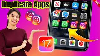 Can You Get Dual Apps on iPhone iOS17  Dual apps in iphone ios 17 [upl. by Nahshun945]