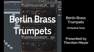 Berlin Brass Trumpets compared with trumpets from other Brass Libraries [upl. by Huei534]