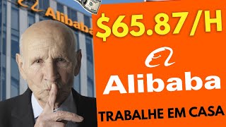 2000MÊS GANHE DINHEIRO TRABALHANDO PARA O ALIBABA Qualquer Lugar do Mundo [upl. by Aerehs]