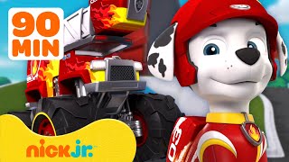 PAW Patrol Rescue Wheels Adventures 2 w Marshall 🚗 90 Minutes  Nick Jr [upl. by Heidi]