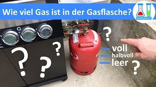 Füllstand der Gasflasche in Sekunden ermitteln  ganz einfach und genau  ideal für den Gasgrill [upl. by Desirae47]