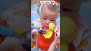 Need a Quick Way to Make Baby Fruit Puree Try the Baby Fruit Puree Maker Spoon [upl. by Miru]