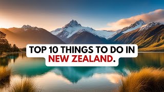 Adventure Awaits Discover New Zealands Top 10 MustVisit Destinations [upl. by Dode]