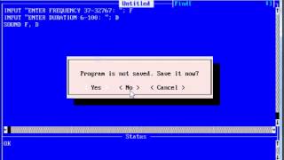 QB64 Basic programming tutorial [upl. by Rena]