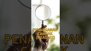 CARA PENANGANAN CAMPAK MEASLES campak measles [upl. by Nnairak]